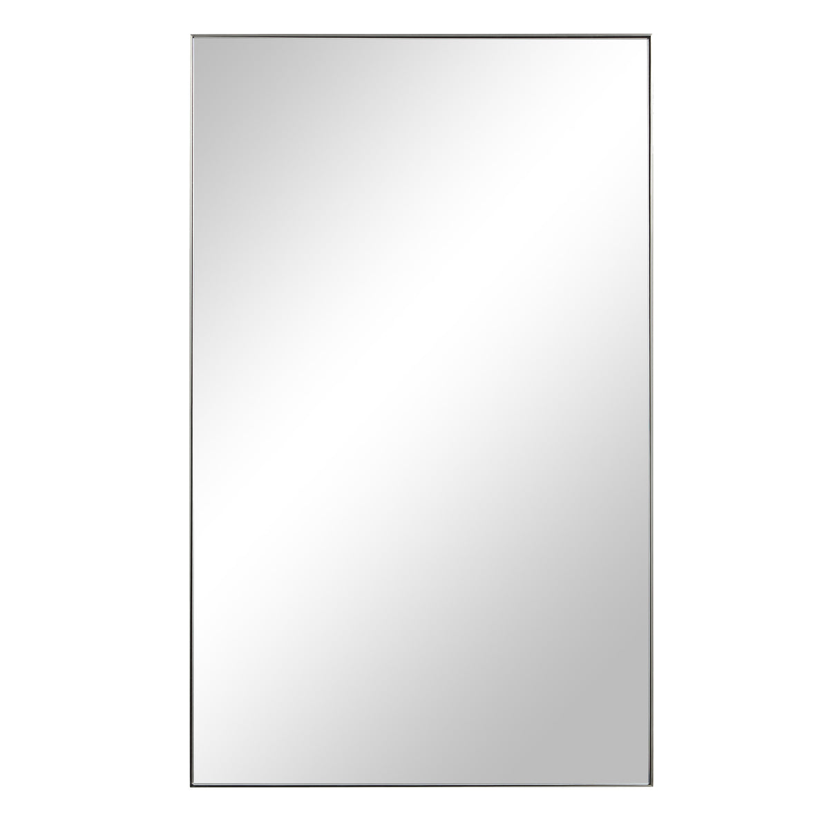 Spili 36" H x 22" W Wall Mirror, Grey-Mirrors-DECOROLALA