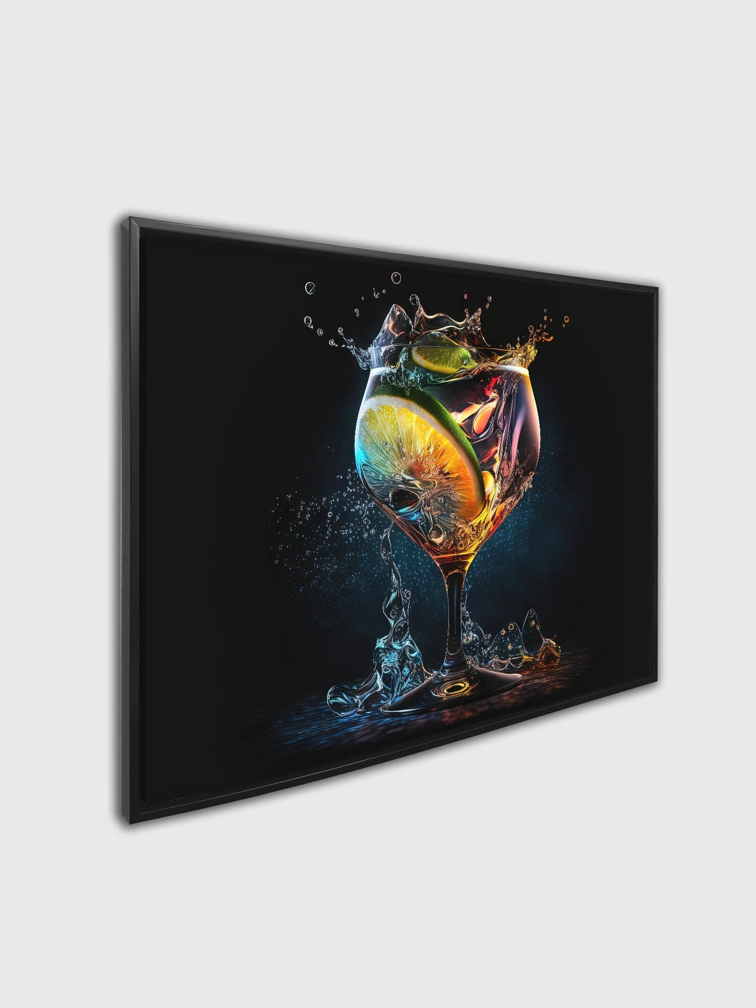 Splash Fine Art Canvas Print 48x36-Print-DECOROLALA