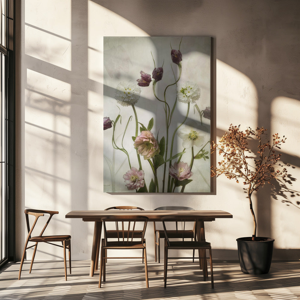 Spring Garden by Sharon Williams-canvas-DECOROLALA