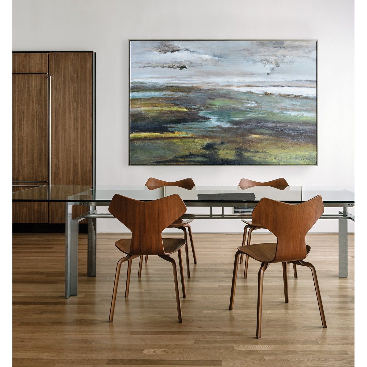 Sprucer 40" Wide Canvas Art, Yellow-Canvas Prints-DECOROLALA