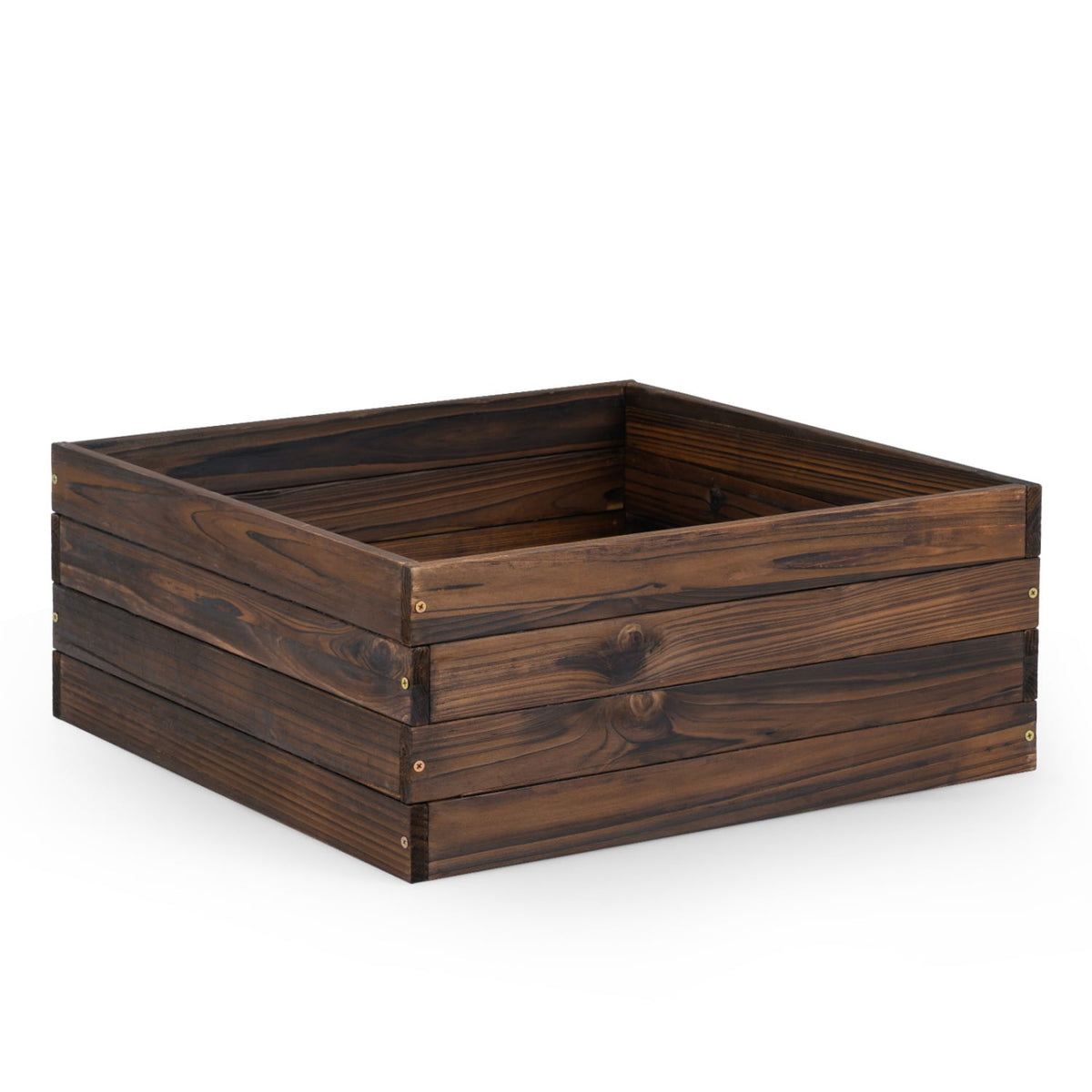 Square Raised Garden Bed Flower Vegetables Seeds Planter-Raised Garden Beds-DECOROLALA