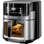 Stainless Air Fryer with Digital Touch Screen-Air Fryer Accessories-DECOROLALA