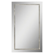 Stanton 24" Tall Rectangle Wall Mirror, Grey-Mirror-DECOROLALA