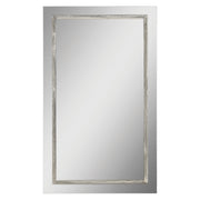 Stanton 24" Tall Rectangle Wall Mirror, Grey-Mirrors-DECOROLALA
