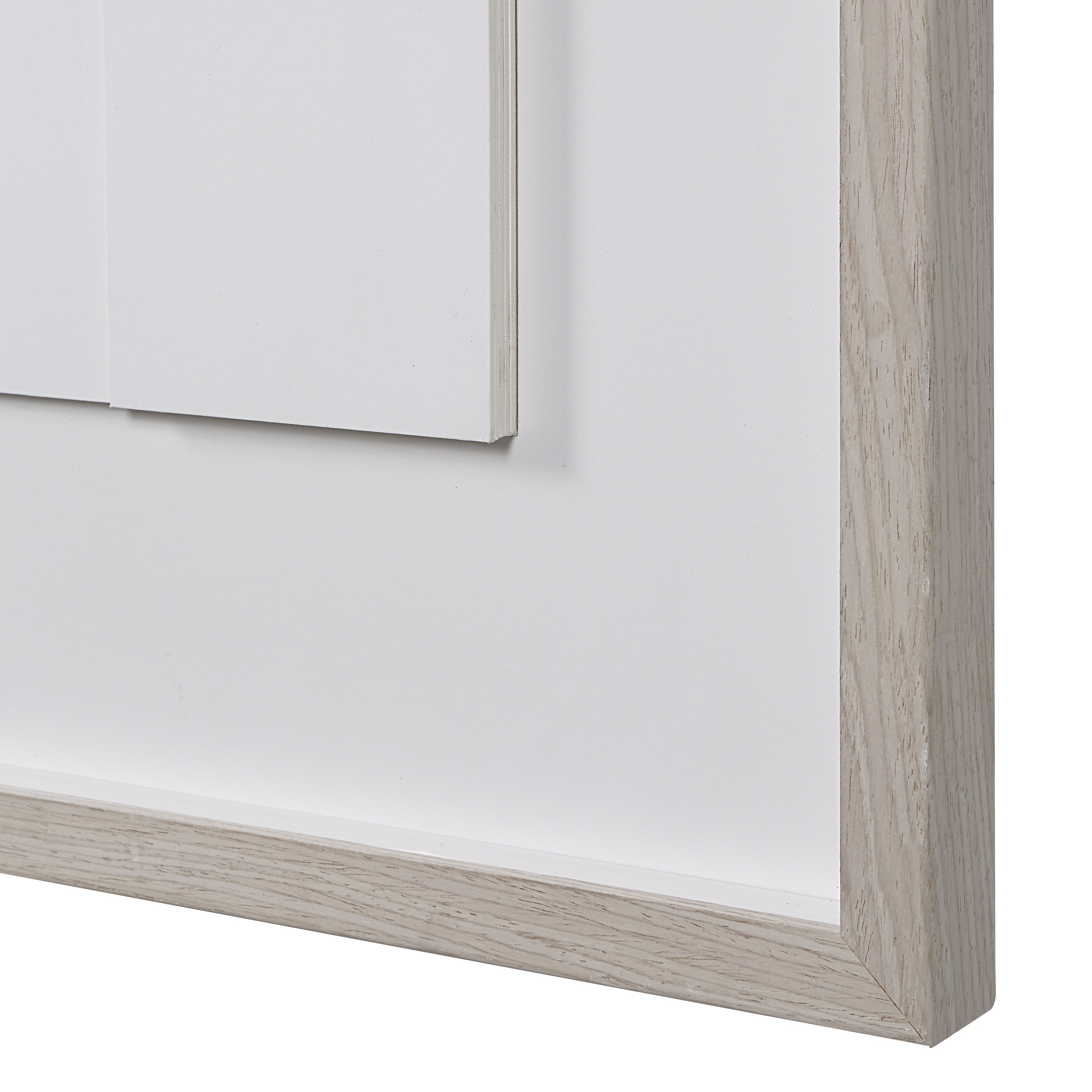 Stardust 48" Wide Wall Art, Matte White-Wall Art-DECOROLALA