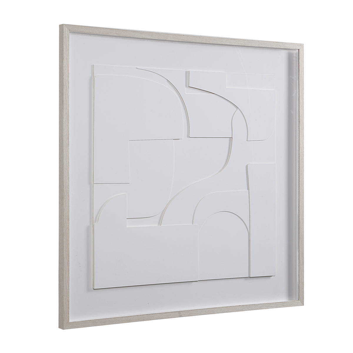 Stardust 48" Wide Wall Art, Matte White-Wall Art Prints-DECOROLALA