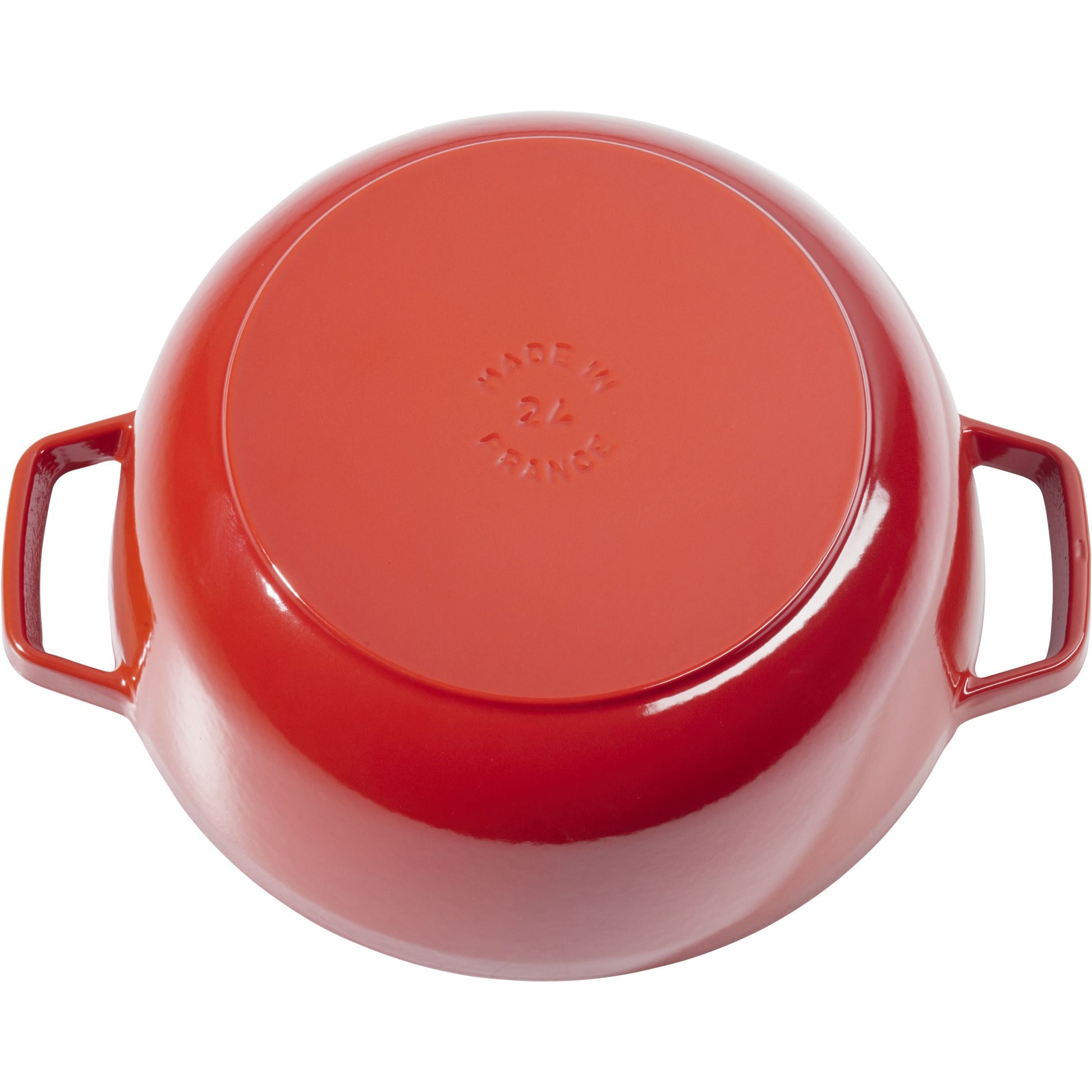 Staub La Cocotte 4.8 L Cast Iron Round French Oven, Cherry-Cookware-DECOROLALA