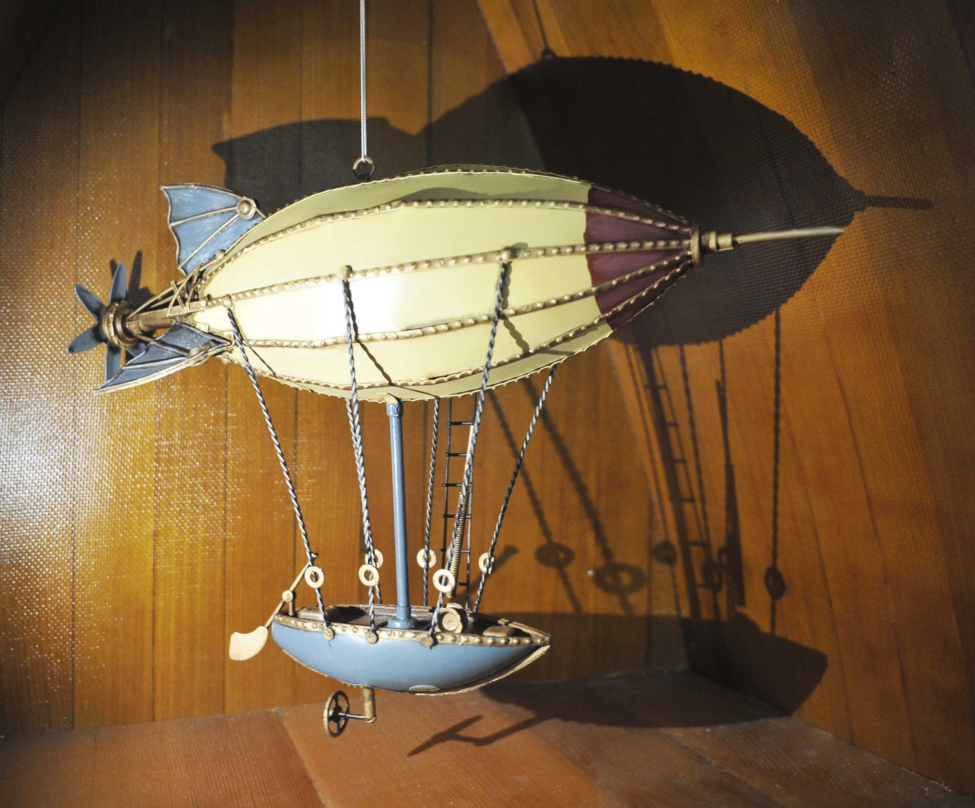 Steampunk Airship Metal Model-Sculptures-DECOROLALA