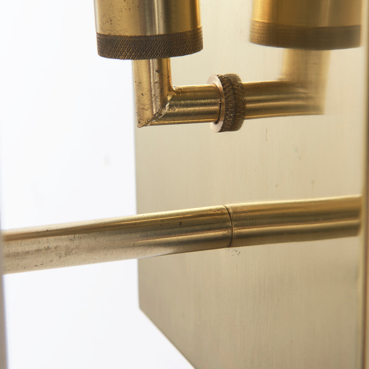 Stein 5L x 6W Gold W/ White Marble Shade Wall Sconce-Wall Sconces-DECOROLALA