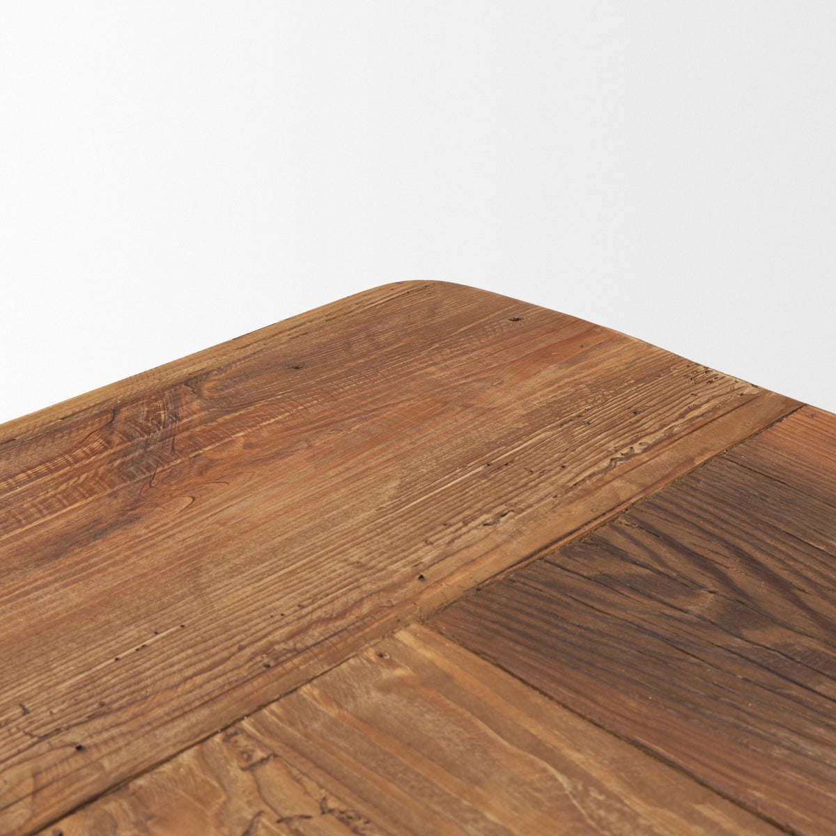 Stetson 94.5"L x 39"W Rectangular Trestle Dining Table | Natural Brown Wood | Seats 8-Dining Tables-DECOROLALA