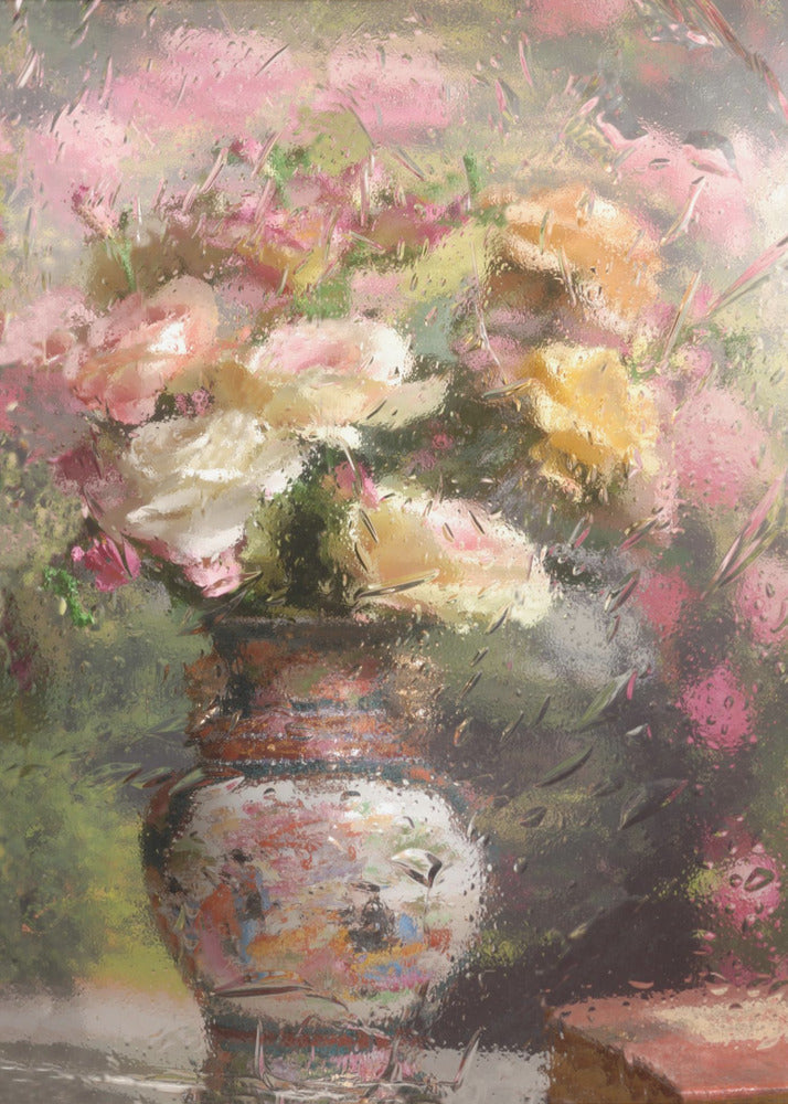 Still Life with Flowers by Andrey Morozov-Canvas Print-DECOROLALA