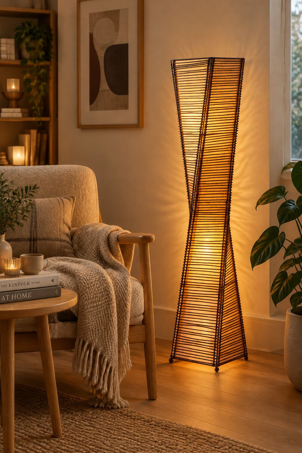 Stix Floor Lantern-Lighting-DECOROLALA
