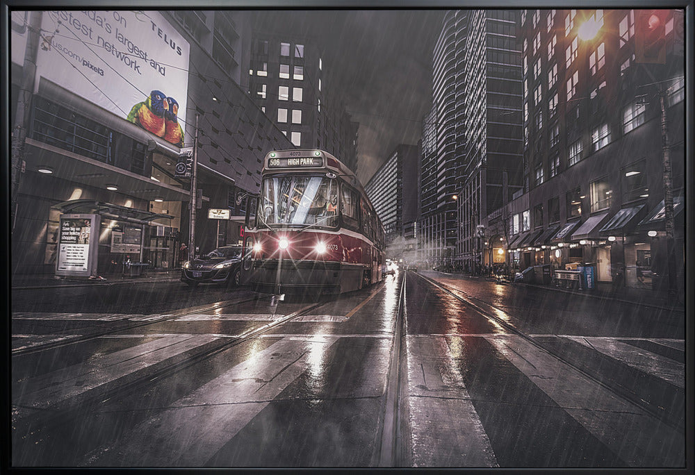 Street Stories - Toronto Jackson Carvalho Art Print-canvas-DECOROLALA