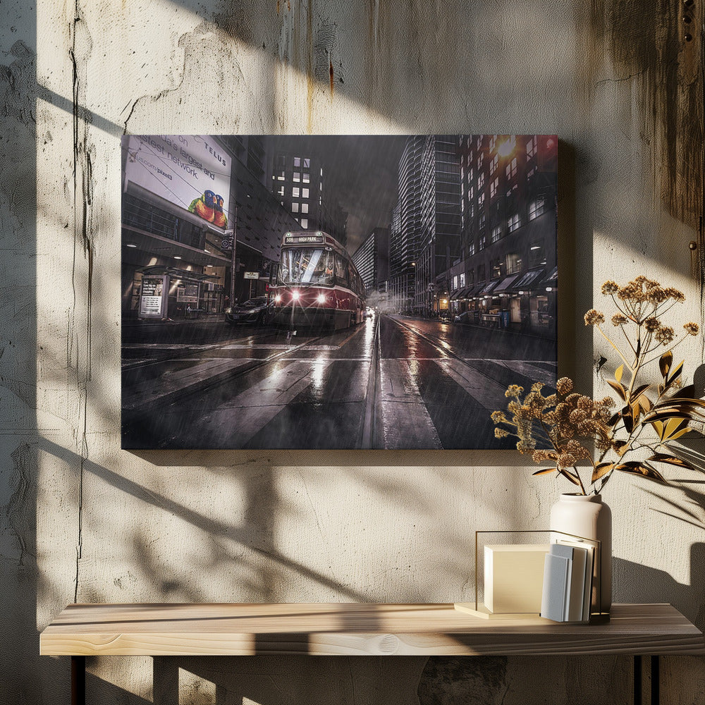 Street Stories - Toronto Jackson Carvalho Art Print-canvas-DECOROLALA