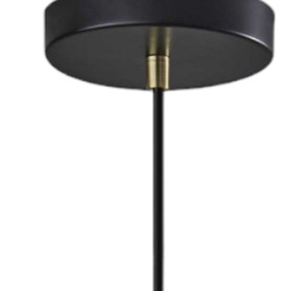 Striped Glass Glow Metal Pendant-Pendants-Hanging Lights-DECOROLALA