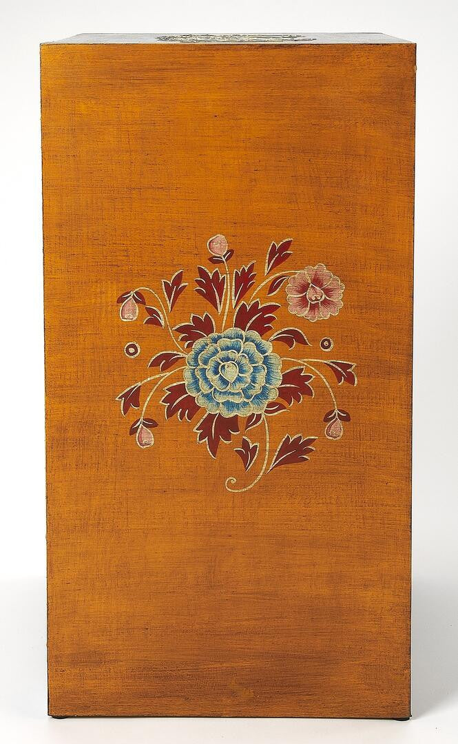 Stylish Hand Painted 3 Drawer Accent Cabinet-Cabinets-DECOROLALA