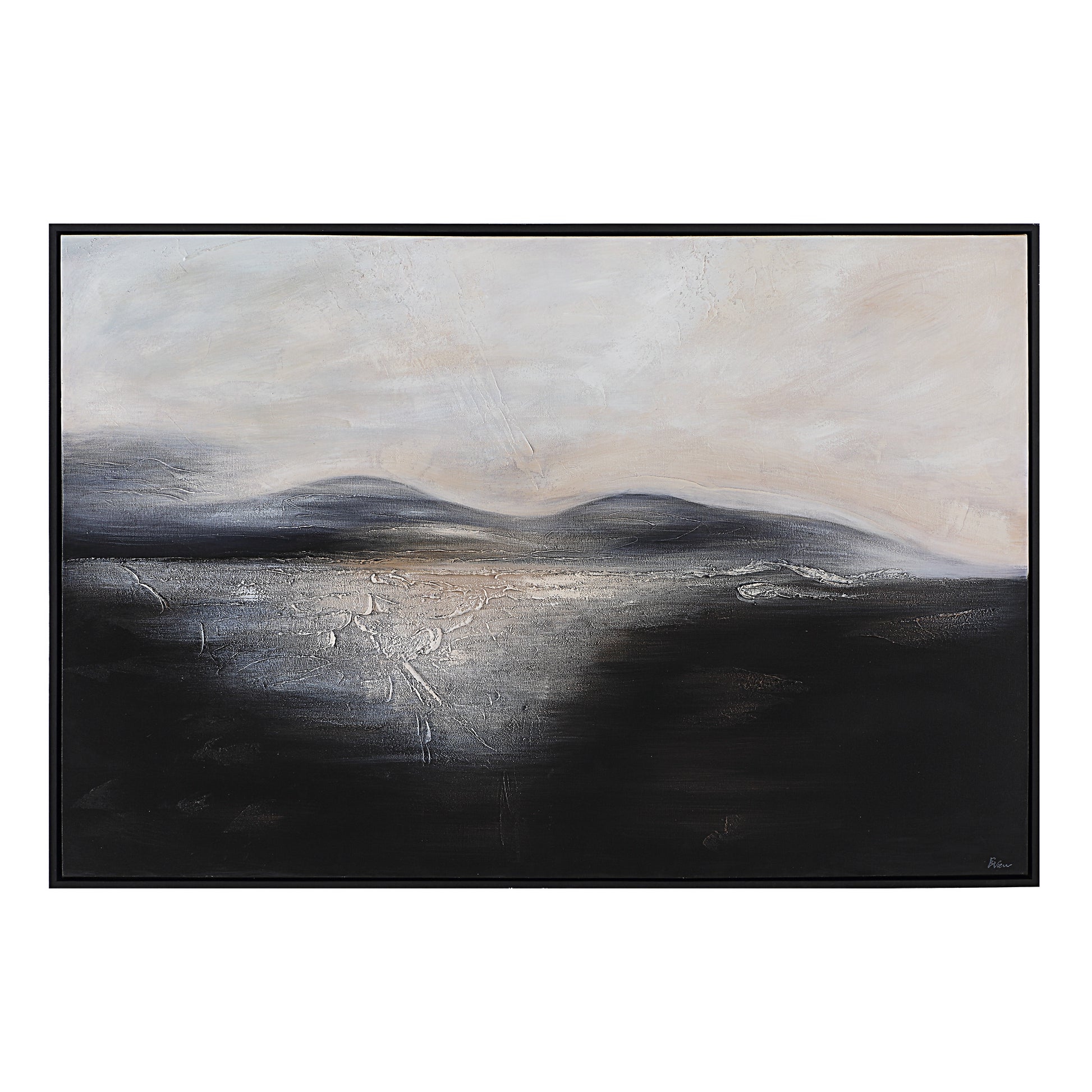 Suez 40" H x 60" W Canvas Art, Blue-Canvas Art-DECOROLALA