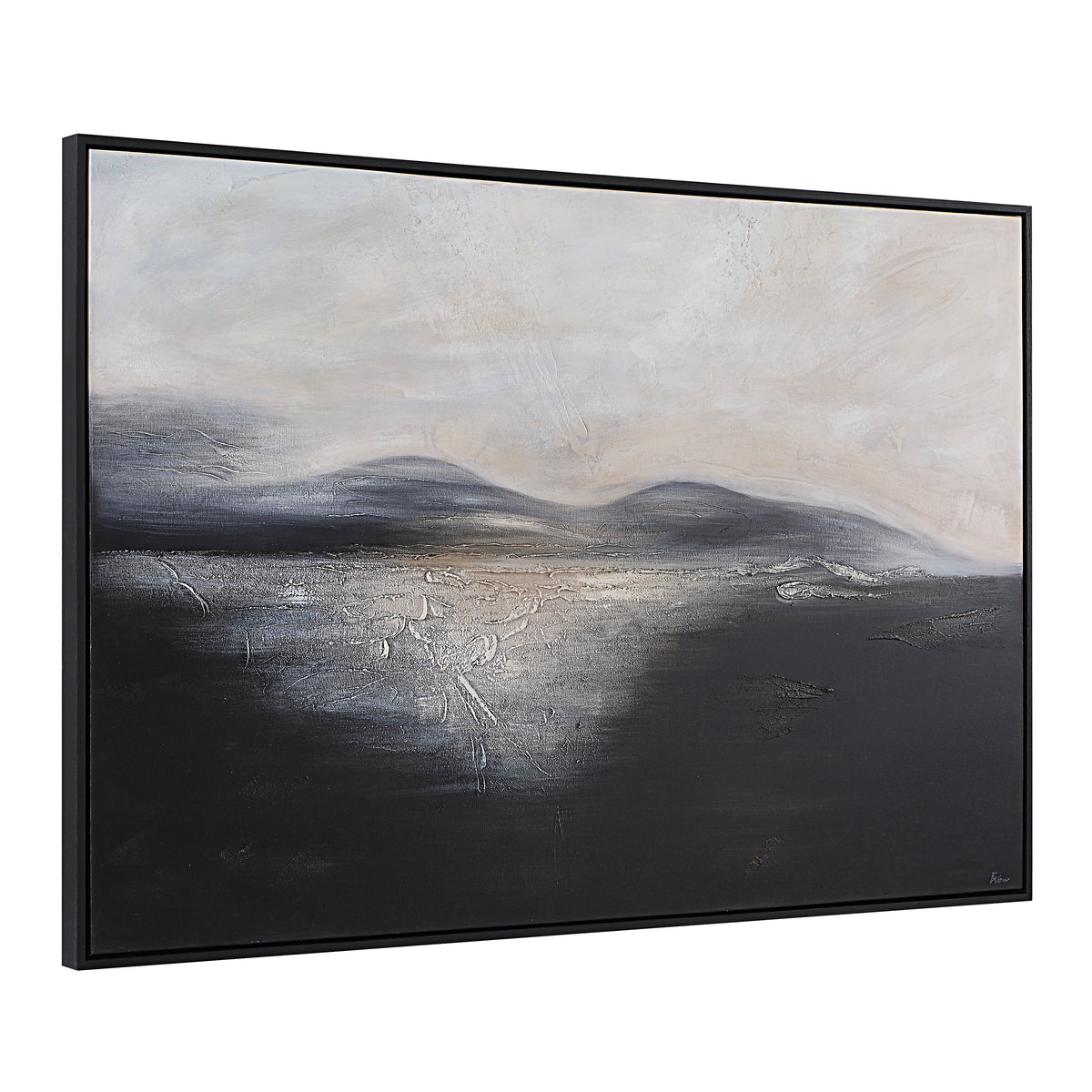 Suez 40" H x 60" W Canvas Art, Blue-Canvas Prints-DECOROLALA
