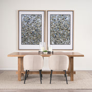 Suke 84"L x 42"W Rectangular Trestle Dining Table | Wood | Seats 8-Dining Tables-DECOROLALA