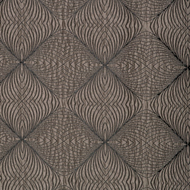 Sumatra Elegant Jacquard Diamond Design Light Filtering Grommet Curtain-Curtains-DECOROLALA