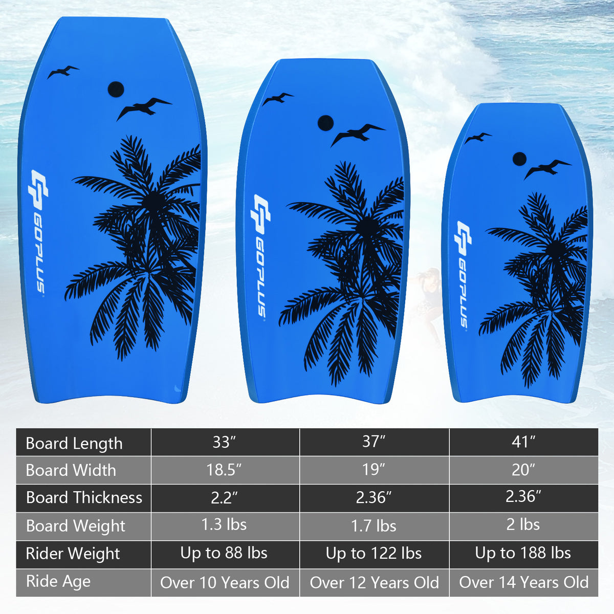 Super Lightweight Bodyboard Surfing with Leash EPS Core Boarding-S-Surfing-DECOROLALA