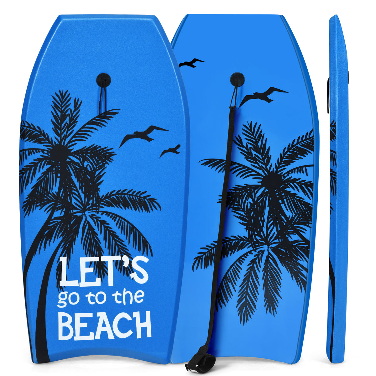 Super Lightweight Bodyboard Surfing with Leash EPS Core Boarding-S-Surfing-DECOROLALA