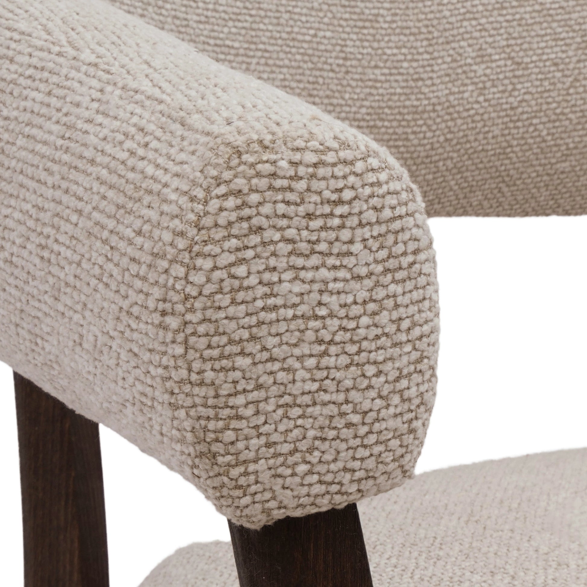 Surin Accent Chair - Oat Neutral Armchair-DECOROLALA