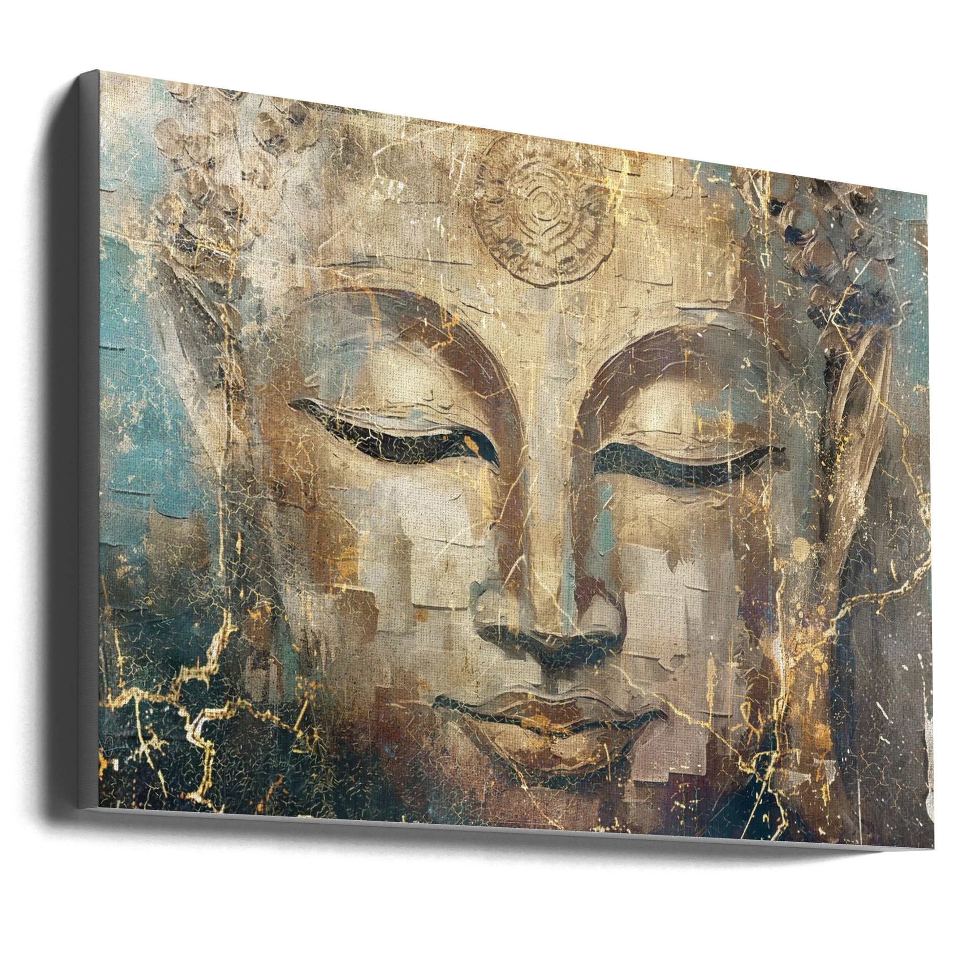 Surreal Fable Abstract Art Illustration by Rafal Kulik-canvas-DECOROLALA
