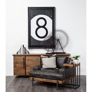 Suspension Set of 2 19L x 4W Brown Wrought Iron Suspension Bridge Bookends-Bookends-DECOROLALA