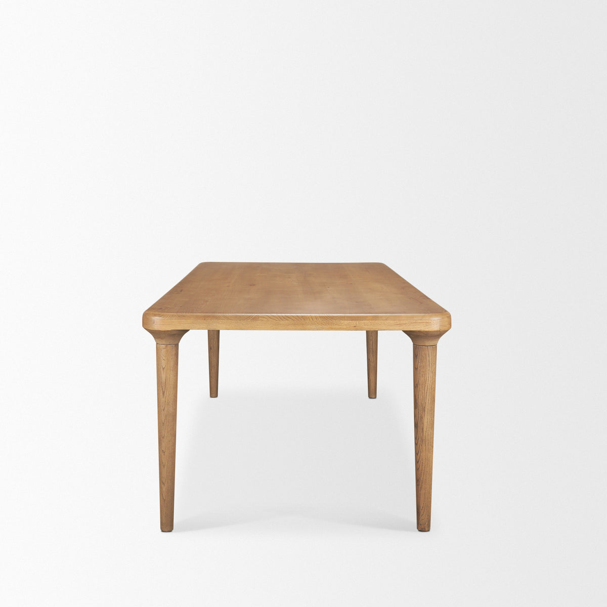 Suvan 84"L x 42"W Rectangular Dining Table | Modern | Med- Wood | Seats 8-Dining Tables-DECOROLALA