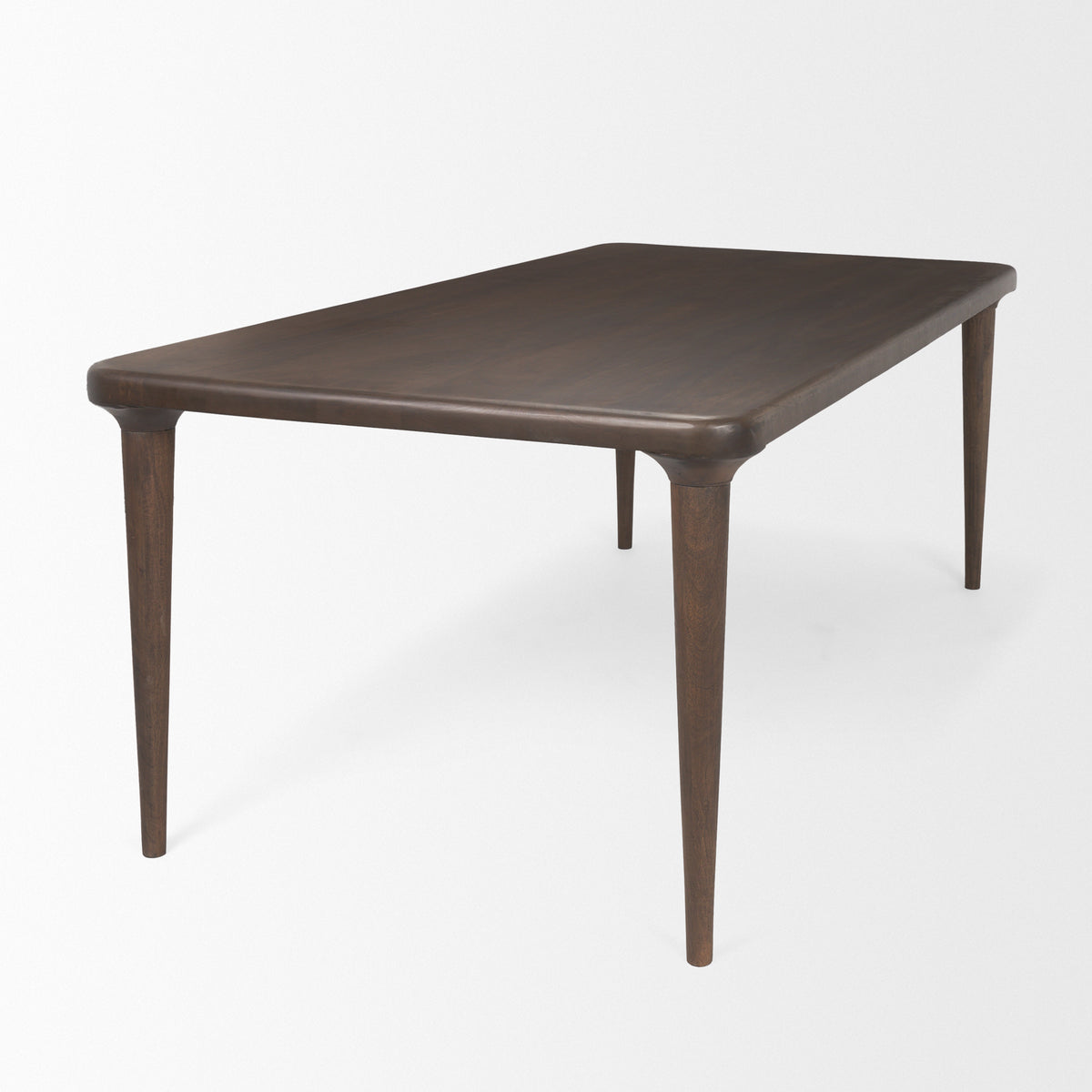 Suvan 84"L x 42"W Rectangular Dining Table | Modern | Med- Wood | Seats 8-Dining Tables-DECOROLALA