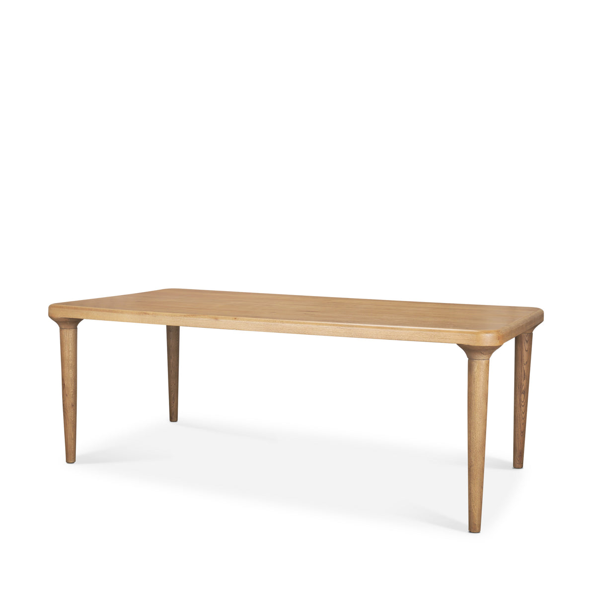 Suvan 84"L x 42"W Rectangular Dining Table | Modern | Med- Wood | Seats 8-Dining Tables-DECOROLALA