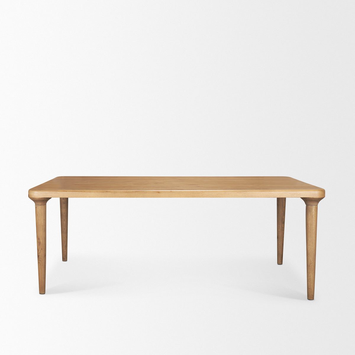 Suvan 84"L x 42"W Rectangular Dining Table | Modern | Med- Wood | Seats 8-Dining Tables-DECOROLALA