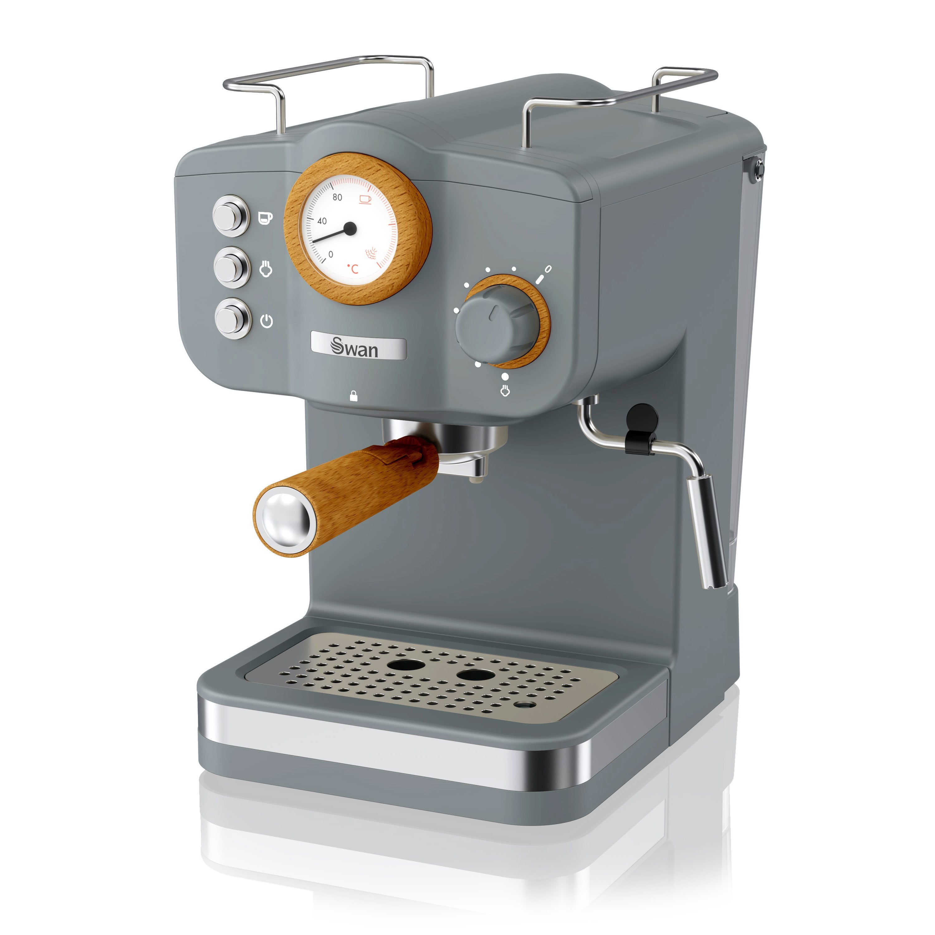 Swan Espresso Machine 20 Bar 1.2L-Espresso Machine-DECOROLALA