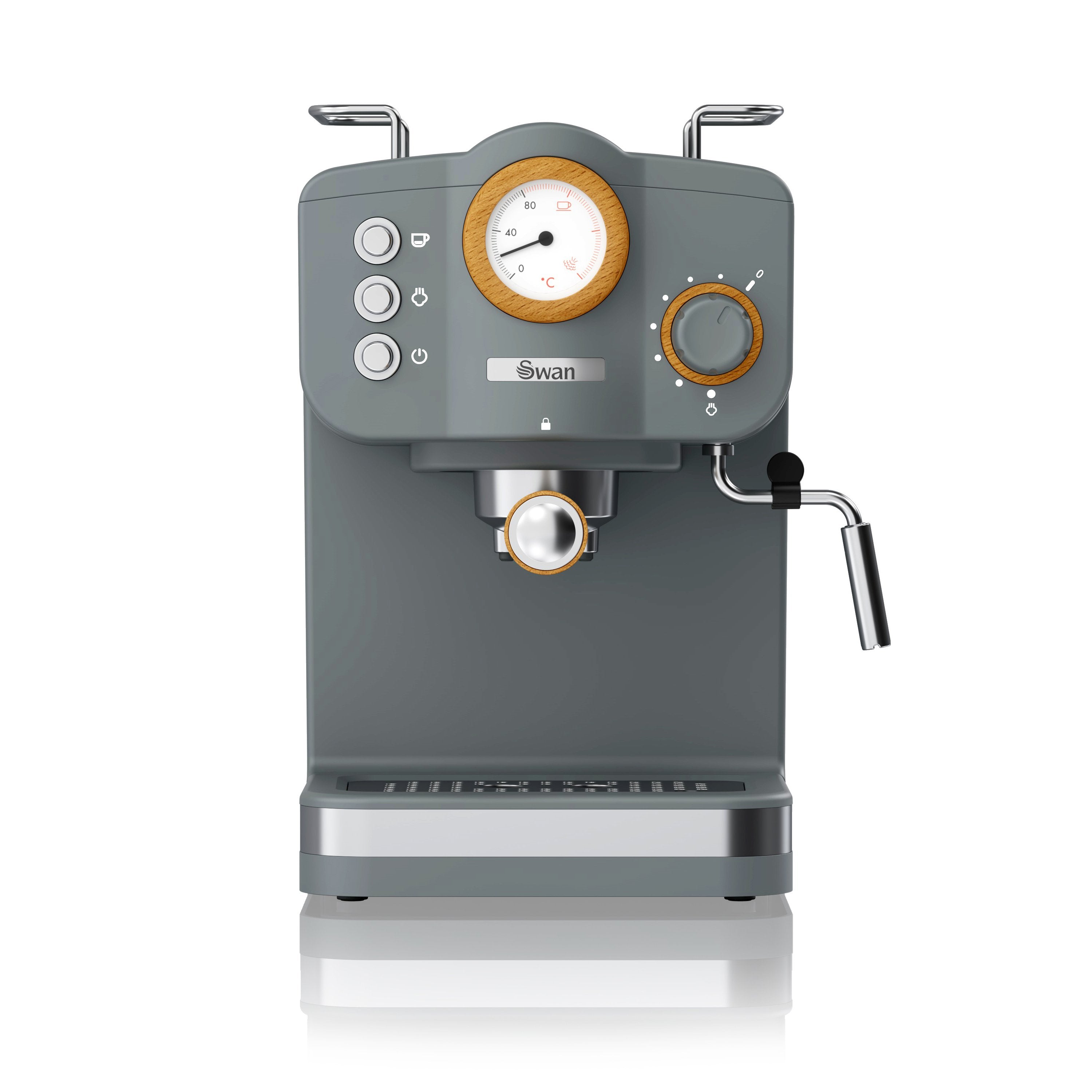 Swan Espresso Machine 20 Bar 1.2L-Espresso Machine-DECOROLALA