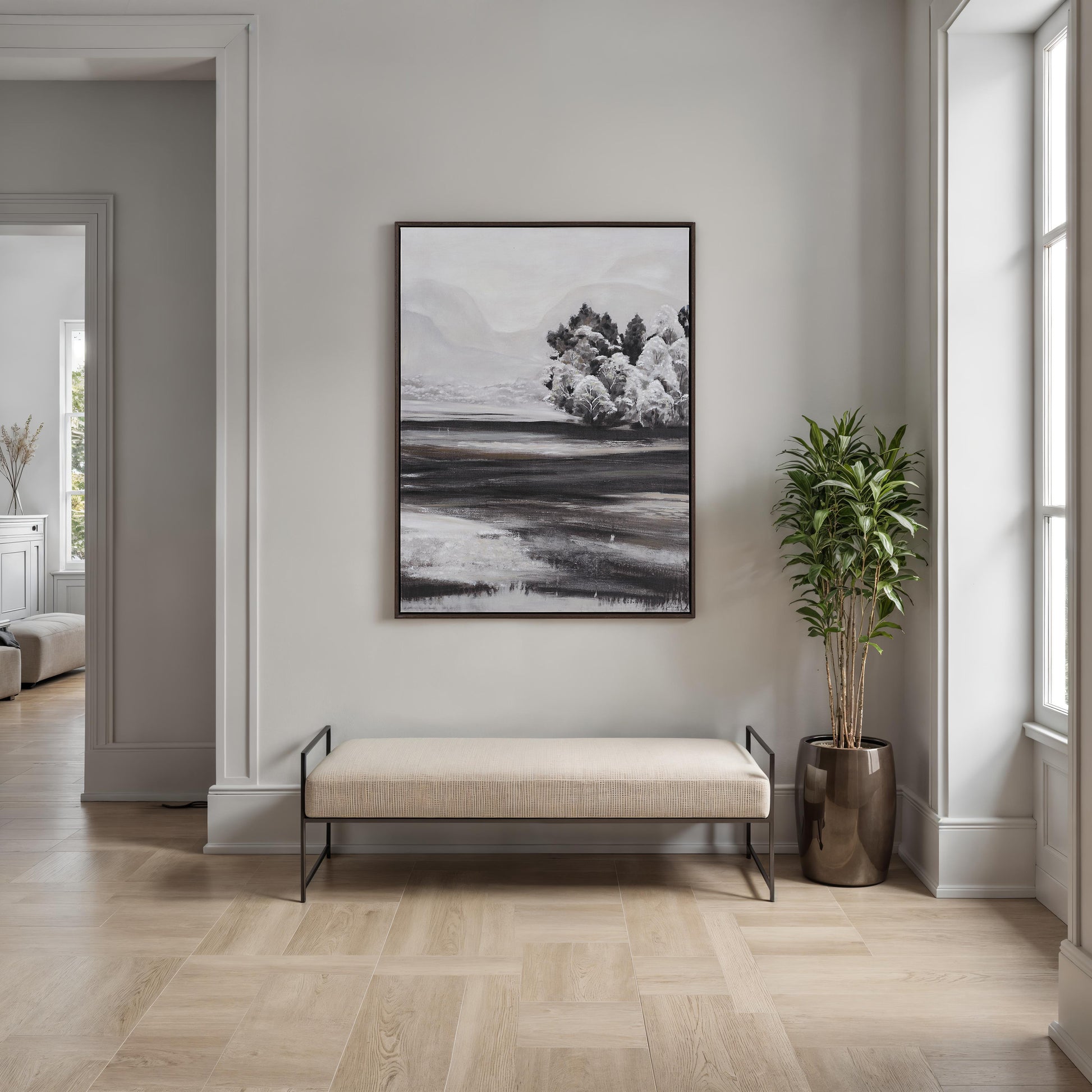 Sweeney 48" H x 36" W Canvas Art-Canvas Print-DECOROLALA