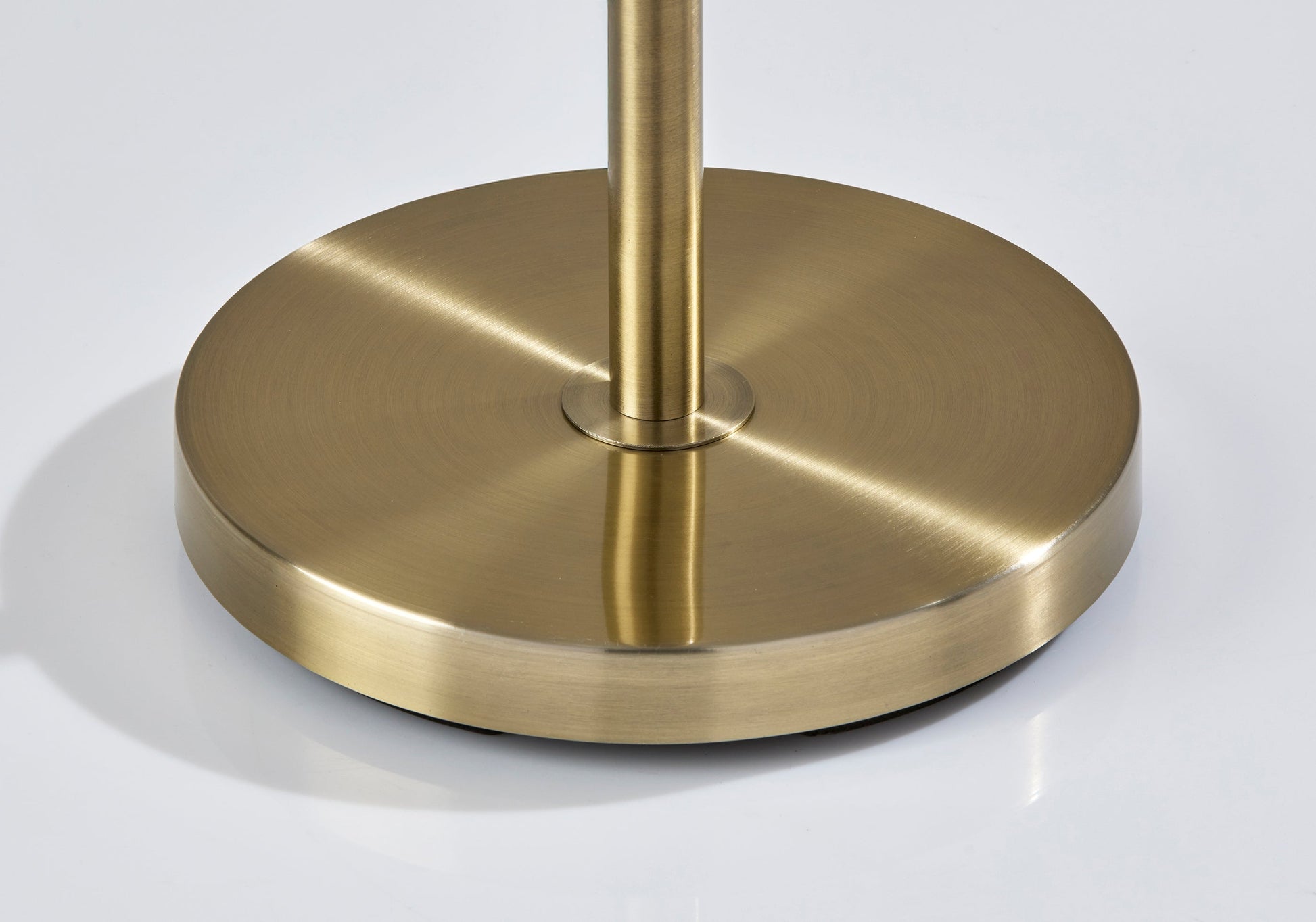 Swirl Desk Lamp - Brass 21.6" Opal Glass-Lighting-DECOROLALA