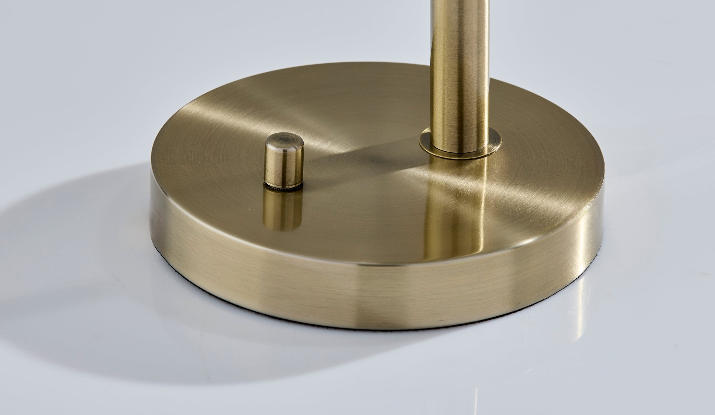 Swirl Pendant Light - Opal Glass Brass-Lighting-DECOROLALA