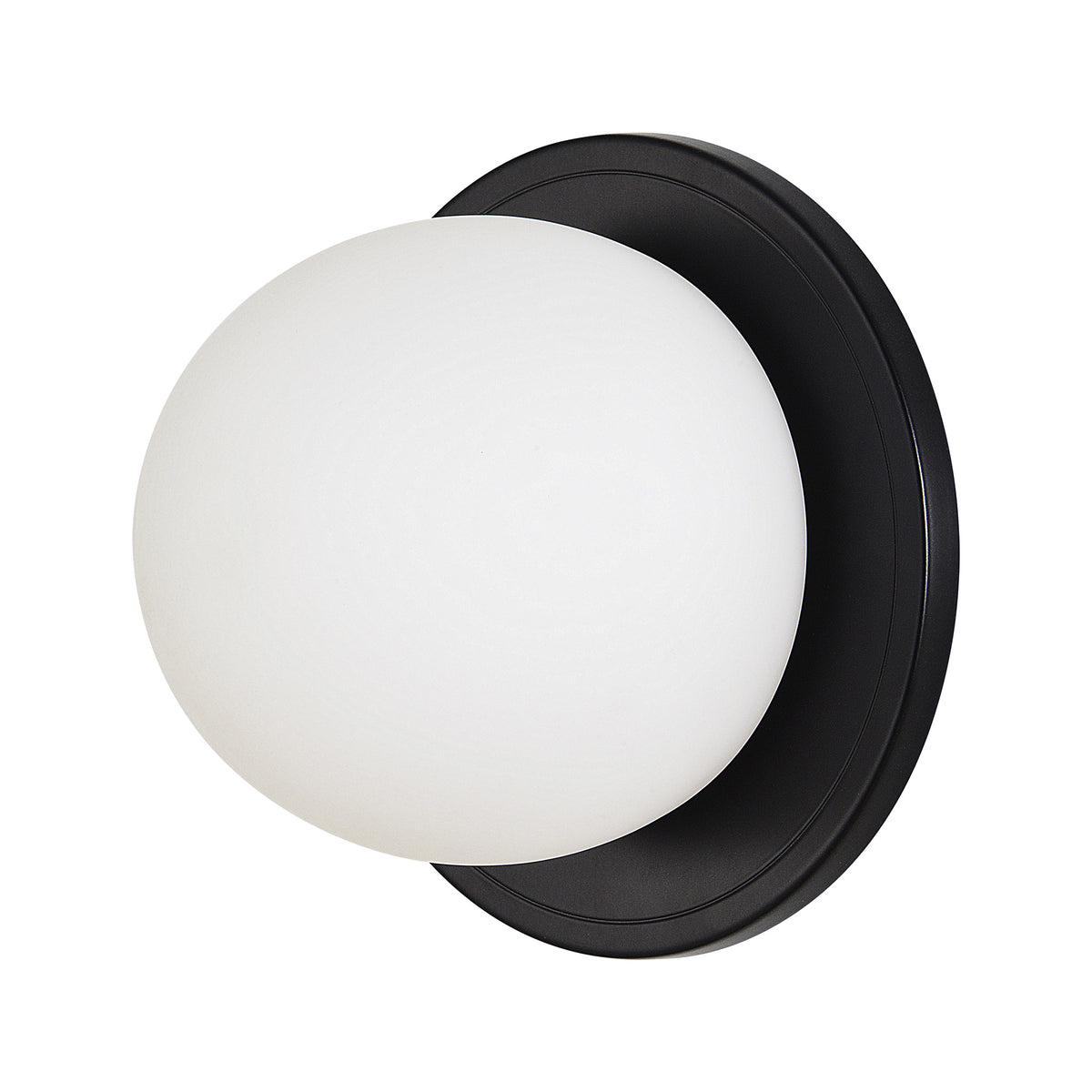 Sybils 6.5" Wall Sconce Matte Black-Wall Sconce-DECOROLALA