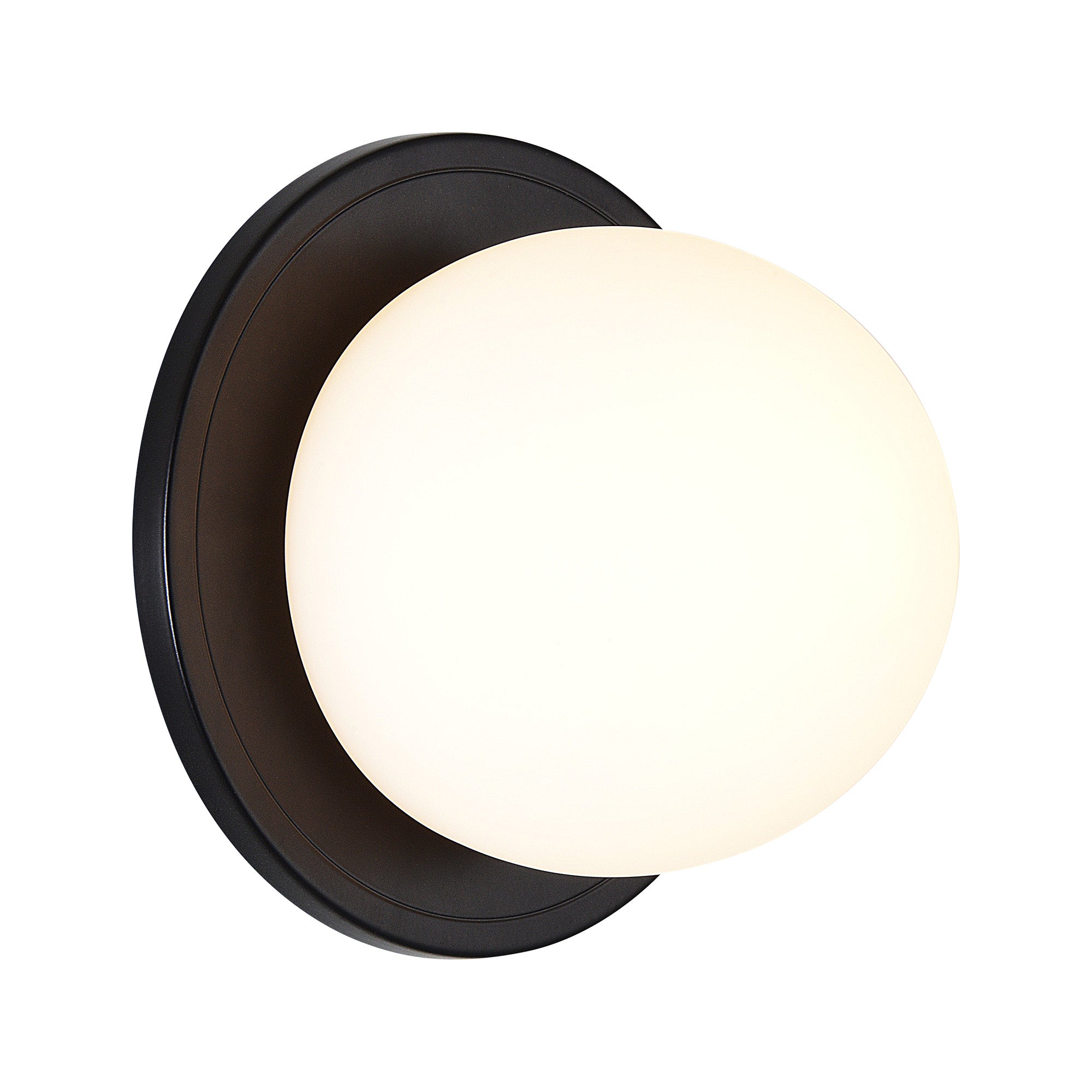 Sybils 6.5" Wall Sconce Matte Black-Wall Sconce-DECOROLALA