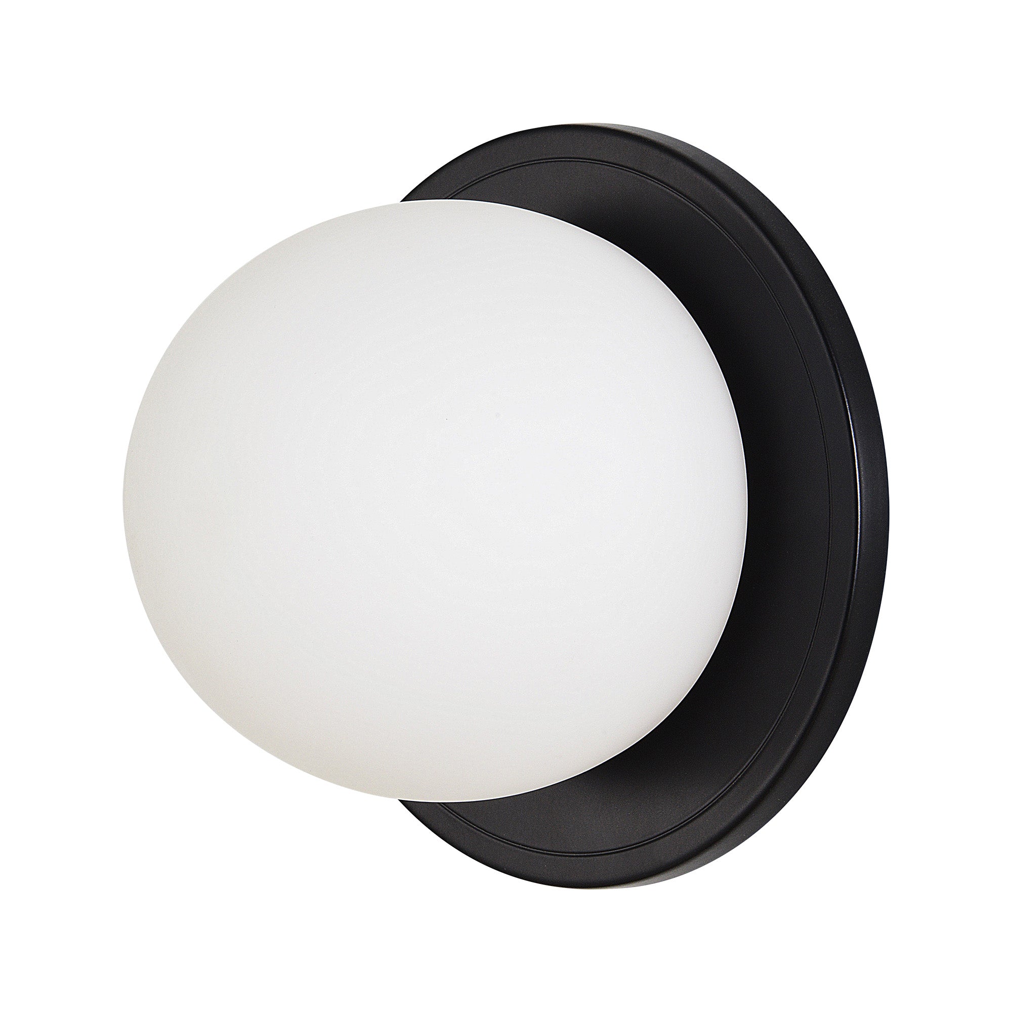 Sybils 6.5" Wall Sconce Matte Black-Wall Sconce-DECOROLALA