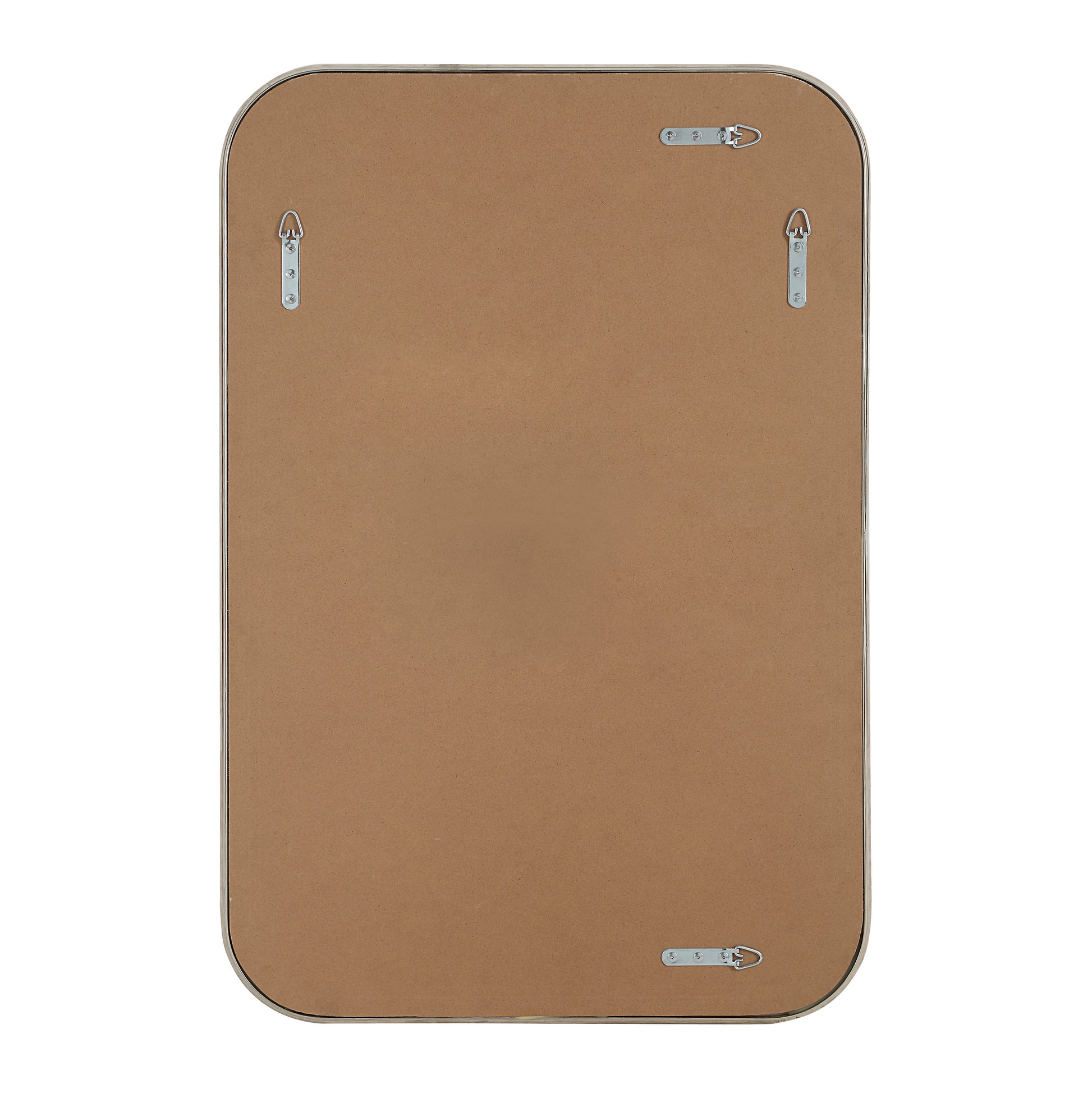 Sylvie 36" Tall Rectangle Wall Mirror, Grey-Mirror-DECOROLALA