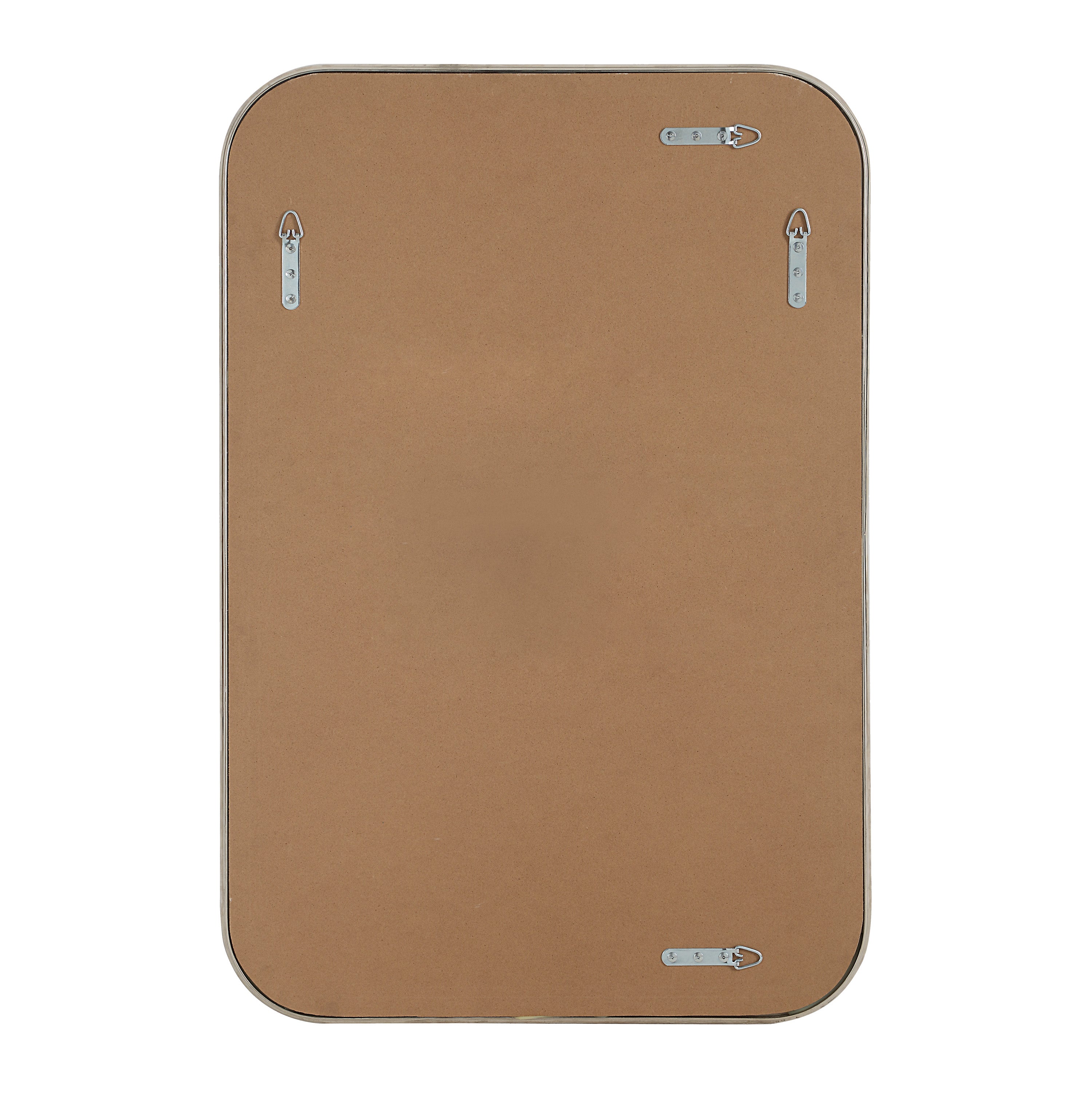 Sylvie 36" Tall Rectangle Wall Mirror, Grey-Mirror-DECOROLALA