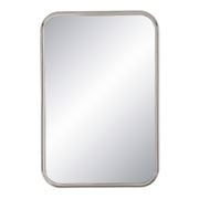Sylvie 36" Tall Rectangle Wall Mirror, Grey-Mirror-DECOROLALA