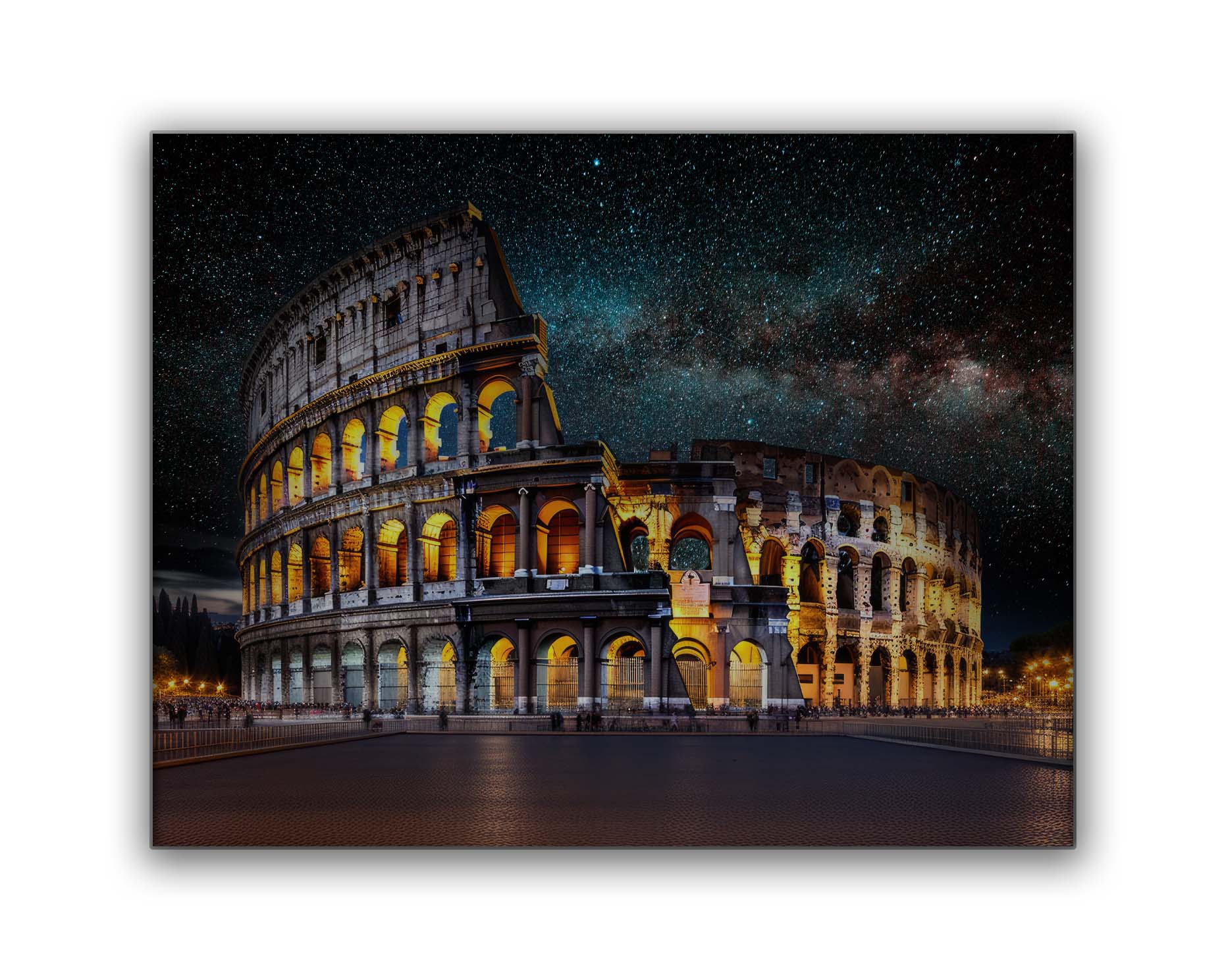 " THE Colosseum" Fine Art Canvas-Canvas Print-DECOROLALA