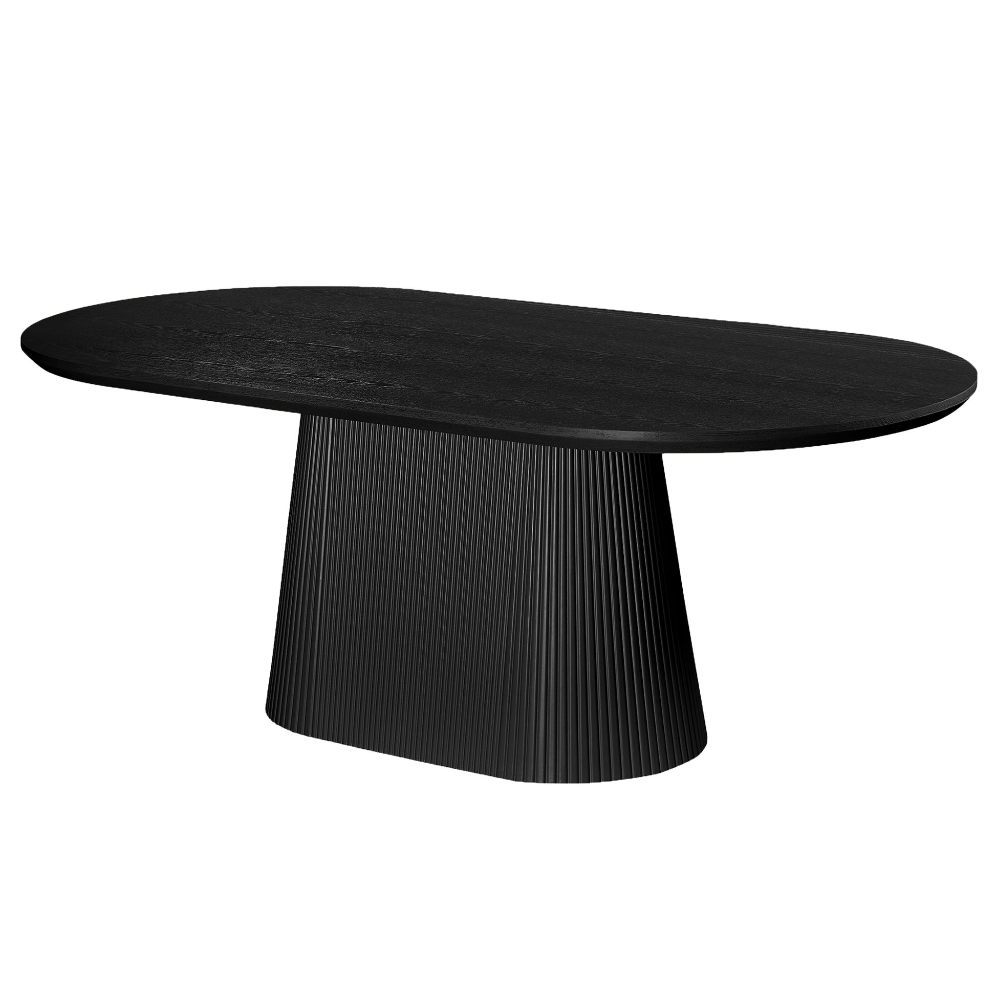 TOVAS OV BLK_BEXLEY MSH-7PC DINING SET-DECOROLALA