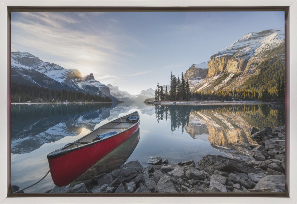 TRUE CANADIAN Alberta Wall Art by Evgeny Chertov-Canvas Print-DECOROLALA