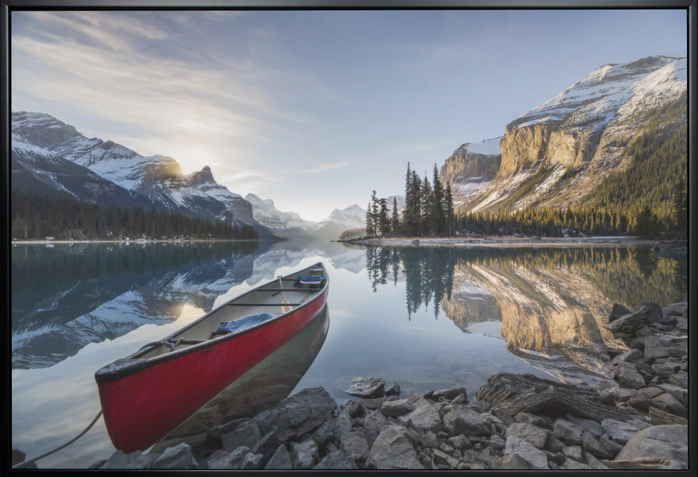 TRUE CANADIAN Alberta Wall Art by Evgeny Chertov-Canvas Print-DECOROLALA