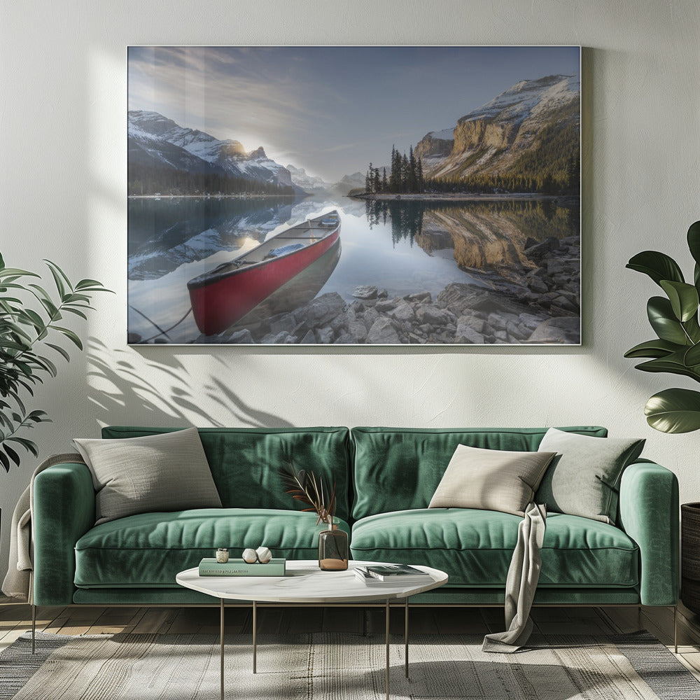 TRUE CANADIAN Alberta Wall Art by Evgeny Chertov-Canvas Print-DECOROLALA