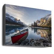 TRUE CANADIAN Alberta Wall Art by Evgeny Chertov-Canvas Print-DECOROLALA